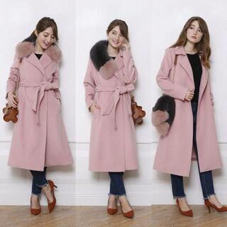 値下げ⭐️未使用⭐️　VERY滝沢眞規子着⭐️マイストラーダ ファーベルテッドコート 定価6.5万