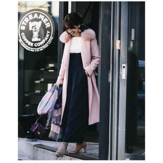 値下げ⭐️未使用⭐️　VERY滝沢眞規子着⭐️マイストラーダ ファーベルテッドコート 定価6.5万