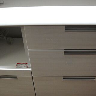 食器棚　キッチンボード　ホワイト　美品