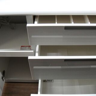 食器棚　キッチンボード　ホワイト　美品