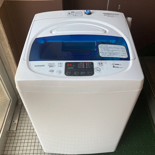 美品　全自動洗濯機　2019年モデル　DW-S60KB　6.0k...