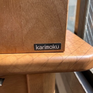 karimoku 学習机 袖机付 ナチュラル キズ・ヤケ有 入荷しました karimoku(カリモク)とBenesse(ベネッセ)のコラボ商品 学び成長デスク