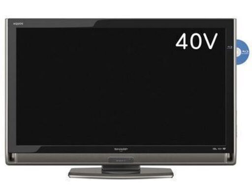 液晶TV（40V）シャープLC-40DX3　LEDバックライトを採用したフルハイビジョン