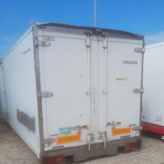匝瑳市八日市場】No.M-31 横扉付き 保冷コンテナ 鍵付き 長さ約645cm