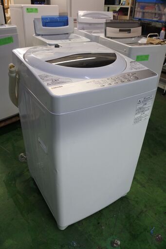 東芝 18年式 AW-5G6 5kg洗い 簡易乾燥機能 単身サイズ エリア格安配達 10*4