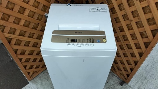 【愛品館江戸川店】アイリスオーヤマ 5.0kg全自動洗濯機 「IAW-T502EN」（2021年製）ID：142-029724-007