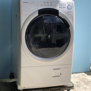 SHARP ドラム式洗濯機 ES-S7A ホワイト