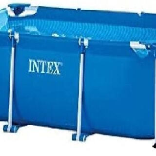値下げ】9500円で決済 INTEXレクタングラフレームプール