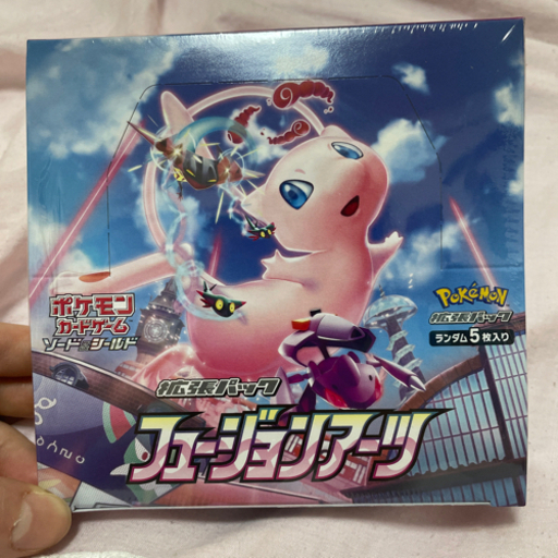 ◆取引中◆ポケモン　フュージョンアーツ　1箱　1BOX 拡張パック　ソード\u0026シールド