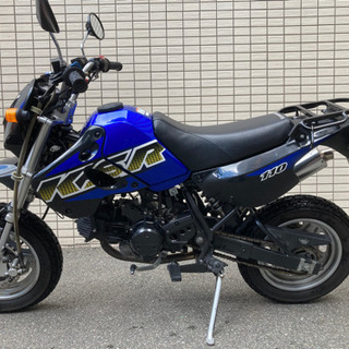 【ネット決済】KSR110 Kawasaki 青 