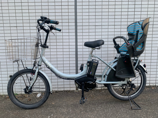 ブリジストン　BIKKE2 前後タイヤ新品　ブルーグレー　新基準　電動アシスト自転車