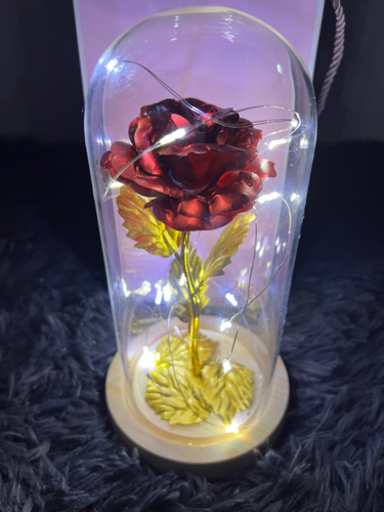 バラ 造花 枯れない花 記念日 バレンタイ プレゼント 薔薇 花束 LEDライト ローズ パーティー クリスマス クリスマスツリー
