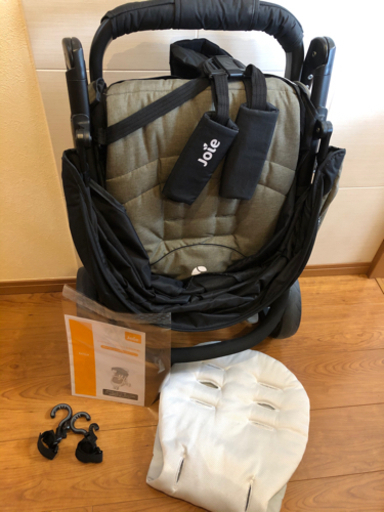 美品 使用20回未満 2020.３月購入 joie ベビーカー Lite Trax オリーブ