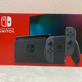 【ネット決済・配送可】Nintendo Switch グレー 未使用 