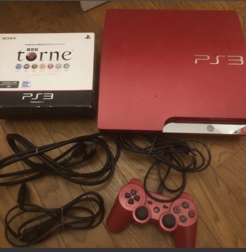 SONY PlayStation3 CECH-3000B SR　トルネ 一式つき