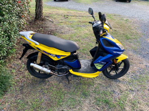 26 キムコ　スーパー8  小型　バイク　125cc  車体