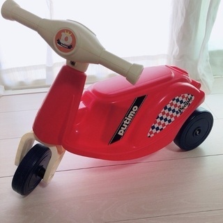 処分間近【美品】2歳から乗れる公園レーサー　三輪車