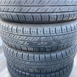 (バリ山)145/80R13 ノーマルタイヤ4本　１３インチ　ダ...