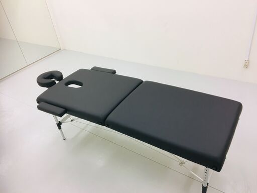 【値下げ】折り畳みマッサージ用ベッド　長さ185×幅70×高さ52〜82cm