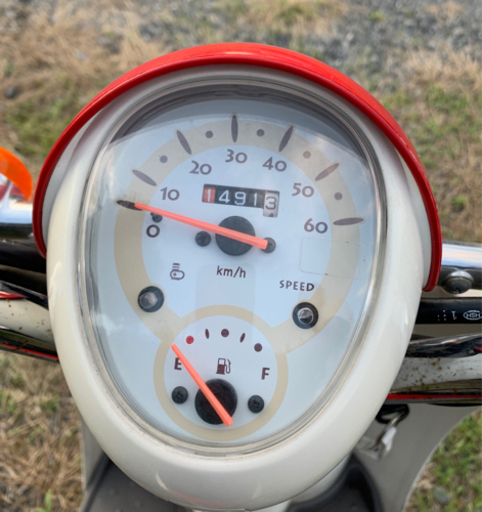 34 ホンダ スクーピー 原付 バイク 50cc 車体