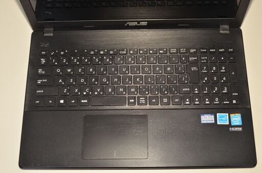 中古ノートパソコン Windows10+office 大容量HDD750GB ASUS X551M