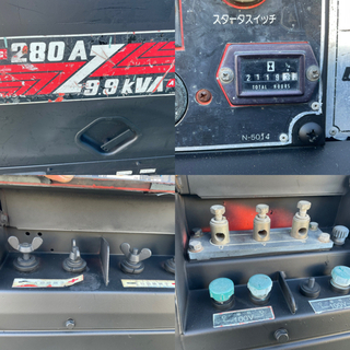 その他 デンヨー ヴェルダー BLW-280 SSW ディーゼル 三相 9.9kVA 200v 