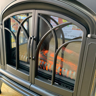 ⭐️オシャレ⭐️2019年製 NITORI 暖炉型ファンヒーター IQ BLT-999B-3-BK ニトリ