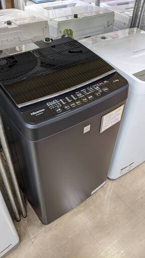 公式日本版 全自動洗濯機 ハイセンス Hisense 5.5kg 家電 HW-G55E5KK 洗濯機