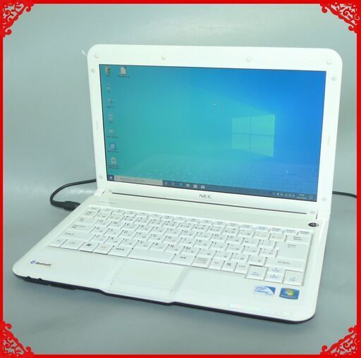 即使用可 ホワイト ノートパソコン 中古良品 13型ワイド NEC LaVie PC-LM350VG6W Celeron 4GB 500G 無線 Bluetooth Windows10 Office