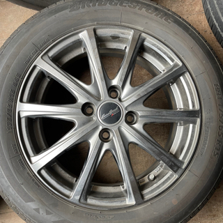 ほぼ新品　BRIDGESTONE 175/65R15 美品　アルミホイール付き　マナレイ　ユーロスピード