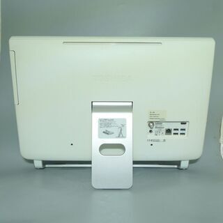 一体型パソコン 中古美品 Windows10 フルHD 21.5型ワイド 東芝 D51/TW 