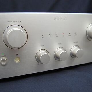SONY プリメインアンプ TA-F3000 リモコン付き ゴールド系 動作確認