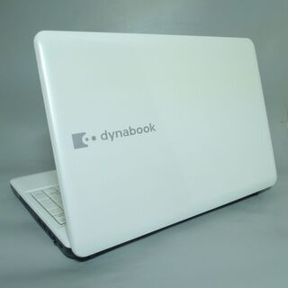 即使用可 ホワイト ノートパソコン 中古美品 15型ワイド 東芝 dynabook