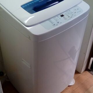 0円＋引取謝礼3千円 動作品洗濯機4.2kg Haier JW-...