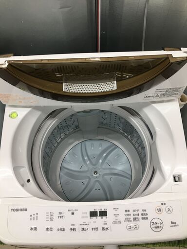 □東芝 AW-6D6 全自動電気洗濯機 6.0kg 2018年製 metalrodrigues.com.br
