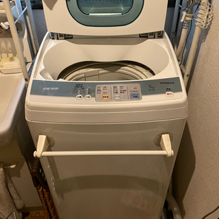 10/23まで！【無料】【引取り限定】HITACHI製5kg洗濯...