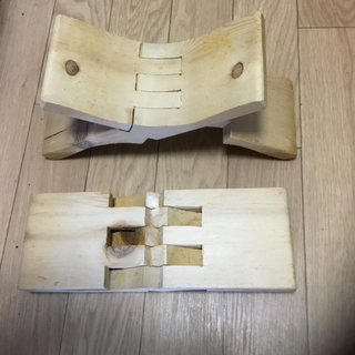 民芸品の木枕✖️２個