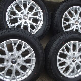 スタッドレス　ダンロップ　195/65R15　アルミ4本セット