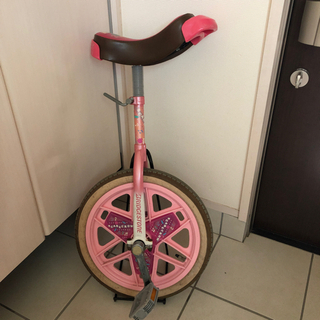 【ネット決済】ブリヂストン　一輪車　ピンク