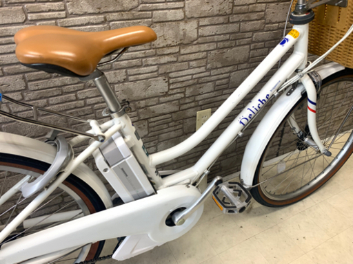 東京23区配達無料　新基準 ブリヂストン　Deliche 6.6Ah リチウム 電動自転車 中古自転車26
