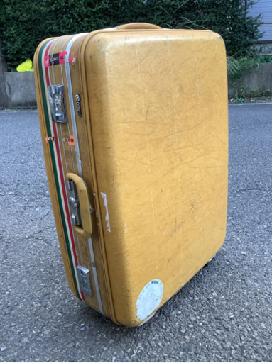 古いスーツケース 昭和レトロ-