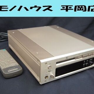 SONY MDデッキ MDS-J3000 リモコン付き ゴールド...