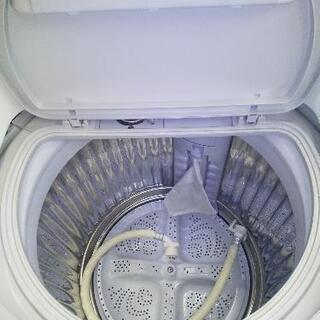 シャープ完全乾燥付全自動洗濯機