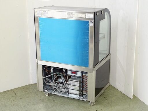山口)下松市より　大和冷機 小型対面ショーケース 冷蔵ショーケース　10℃仕様 KN201F2 単相100V 幅70cm 2014年製 BIZHK07H