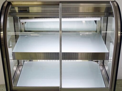 山口)下松市より　大和冷機 小型対面ショーケース 冷蔵ショーケース　10℃仕様 KN201F2 単相100V 幅70cm 2014年製 BIZHK07H