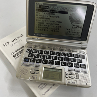 電子辞書　CASIO EX-word エクスワード XD-SW6500