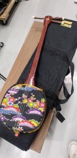 紅型三線　ケース付き40510