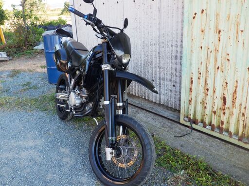 073 カワサキ　Dトラッカー　LX250E　9786ｋｍ　書付き 073 カワサキ Dトラッカー LX250E 9786km 書付き カワサキ D