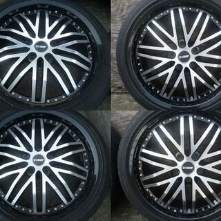 Dcenti 4本 4本セット DCENTI RSW20 19x8J 5×114.3 ET52 225/40ZR19