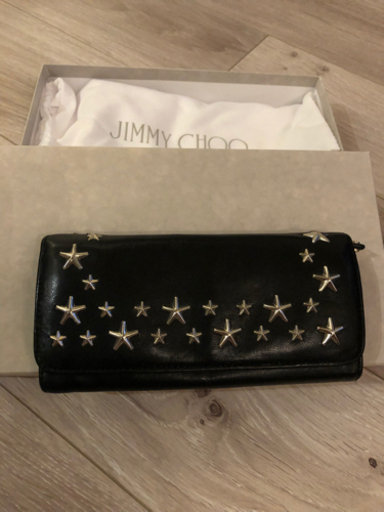 JIMMY CHOO 長財布　スタッズ　ジミーチュウ